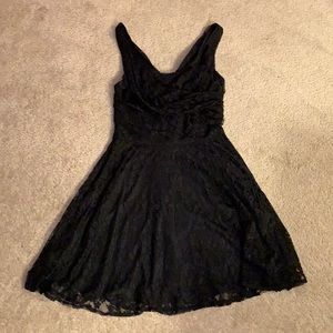 EXPRESS Lace Dress Black